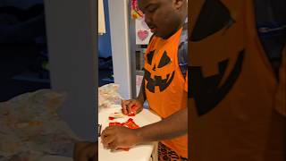 He only wants the Reese's Cups #halloween #autisticchild #funny