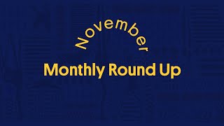 St Jude's November Monthly Round Up