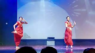 Twins Dancing 💃 on Pinga Song 🎵 FIRSTTIME In #college #trending #viral #rohitartstudio Amazing 👏