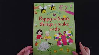 Poppy and Sam's things to make and do