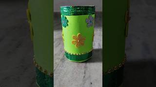 flower pot decoration | waste material craft #diy #wastematerialcraft #shorts #ytshorts #ytviral