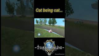 [Toram Online] - Cat being cat... #toramonlinemmorpg #funnycats