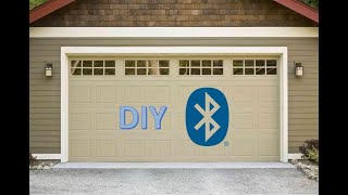 DIY Bluetooth Garage Door Opener