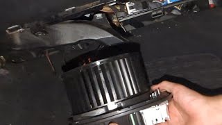 BMW 1 series blower motor replacement