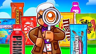 i hunted for the most popular Snacks in roblox