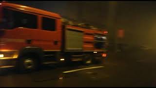 Incendiu puternic în Constanța