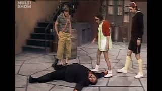 Chaves - Chaves teme ser castigado pela "morte" do Senhor Barriga