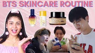 I tried BTS Skincare Routine 💜