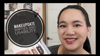 MAKEUPDATE | All empties! and a conversation about my hand health and makeup useability