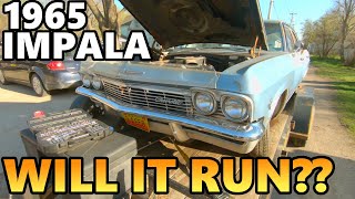 All Original 1965 impala - Will it Run After Sitting 16 Years???