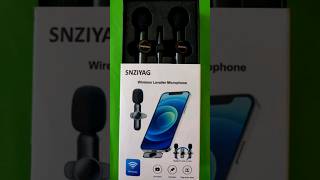 SNZIYAG Wireless Lavalier Microphone - Includes Outdoor Test