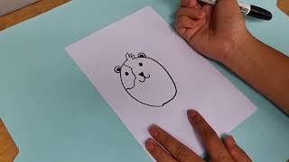 The Hamster | Draw and Tell story