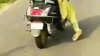 Riding scooters be like