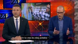 Matej T. Vatovec vs. Aleksander Reberšek na POP TV