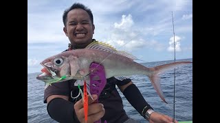 Jigging For Monster Fish in Maldives!!