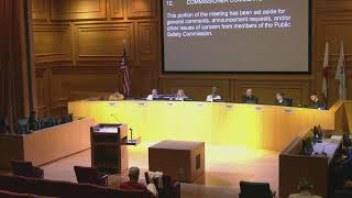 Public Safety Commission Meeting - June 17, 2024