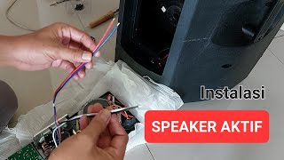 Instalasi Pemasangan Power Speaker