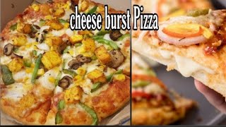 Cheese Burst pizza recipe by Faizees suprise| pinner cheese burst Pizza in Tamil