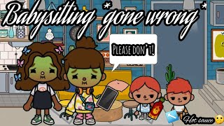 Sophie did some babysitting 😊 *gone wrong😳* || voiced 📣 || toca life world 🌎