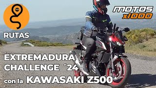 Extremadura Challenge 2024 en Kawasaki Z500 | Motosx1000