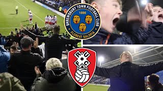 *97th MIN ROTHERHAM LIMBS*- Shrewsbury vs Rotherham