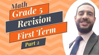 Math_Revision_For Grade5 [Part 2] First Term