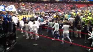 Kentucky takes the floor in Elite 8 in Atlanta 2012