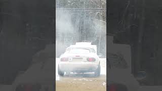 V8 Miata Burnout Attempt #fail?