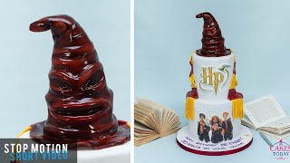 Harry Potter & the Sorting Hat Cake A1631