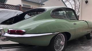 1967 Jaguar E-Type paintless dent repair