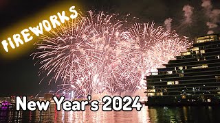 New Year's 2024 Fire Works Abu Dhabi | Live |