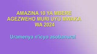 NGAYA AMAZINA 10 AGEZWEHO MURI 2024 WAKWITA UMWANA WAWE. URAMENYA N'ICYO ASOBANUYE