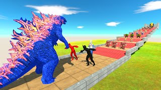 Godzilla VS Team King Kong Gold - Animal Revolt Battle Simulator