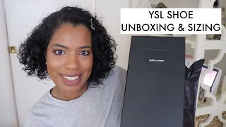 SAINT LAURENT TRIBUTE SANDALS FLAT UNBOXING/SIZING (RELOAD)