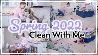 Spring Clean With Me 2022 | Mom Life Cleaning Motivation 2022