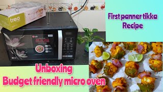 Unboxing LG All in One MicroOven/ first recipe Panner Tikka