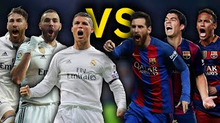 أجمل 5 مباريات في تاريخ الكلاسيكو | ريال مدريد وبرشلونه مباريات جنونية وجنون المعلقين