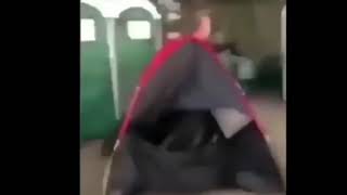 everybody gangsta till the tent start walkin