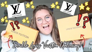 DOUBLE LOUIS VUITTON UNBOXING