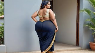 खूबसूरत  indian Saree Color and stylish Design Ideas for Women of Size Prat 12