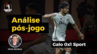 GALO CLASSIFICADO, APESAR DA DERROTA