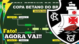 Agora VAI?!?! Quartas da Copa do Brasil: veja times classificados e detalhes do sorteio