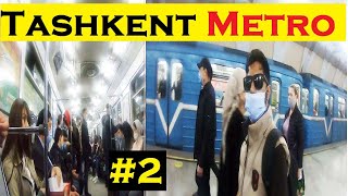 Inside The Tashkent Metro - Cheap transportation in Uzbekistan