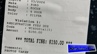 Hiding the car from PARKING TICKETS while dealing with a car crash settlement while homeless 😖