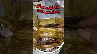 Bikin pepes bakar pindang ala ibu malikha #kuliner #makanan #shorts