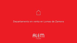 Departamento de 3 ambientes en Lomas de Zamora