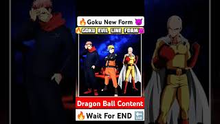 🔥Goku New Evil Line Form 😈 #goku #dragonbalsuper #dragonballsuper #animeseries #dragonsballsuper #.