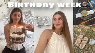 My Birthday Week living alone in London. #23| Birthday vlog