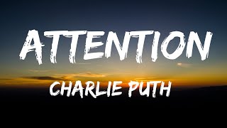 Charlie Puth - Attention (Lyrics Video)