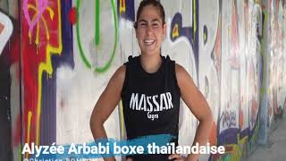 Boxe thailandaise Alyzée Arbabi